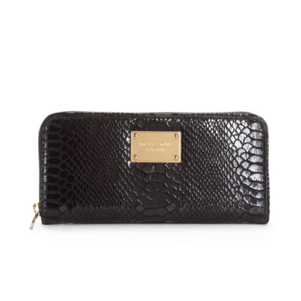 MICHAEL KORS ZIP AROUND LONG WALLET